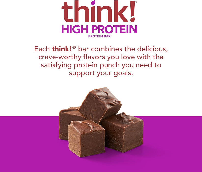 Think High Protein Bar Chocolate Fudge   2.1 Oz