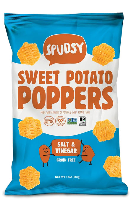 Spudsy Popper Sweet  Potato Salt & Vinegar 4 OZ