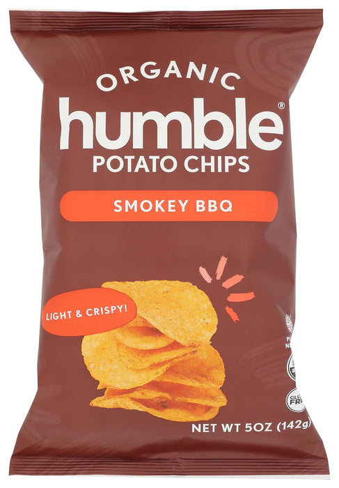 Humble Potato Chips Organic Potato Chips; Smokey Bbq 5 OZ