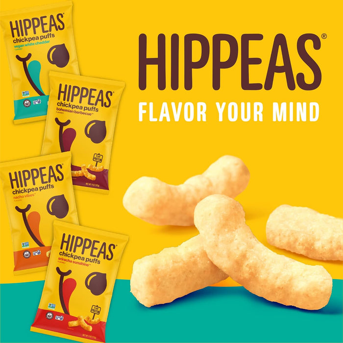 Hippeas Chkpea Puff Nacho Vibes 4 OZ