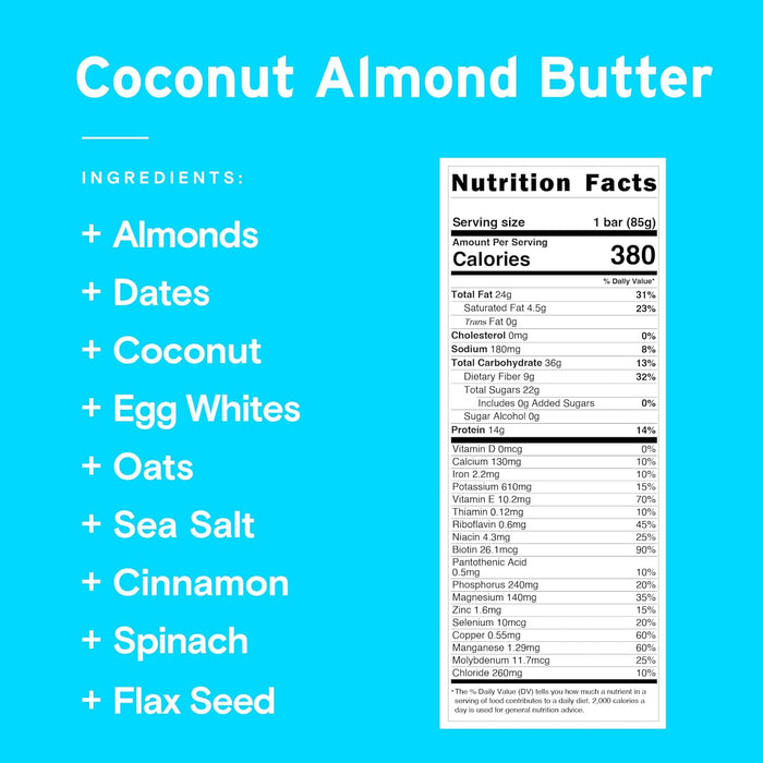 Sans  Meal Bar Coconut Almond Butter   3 Oz