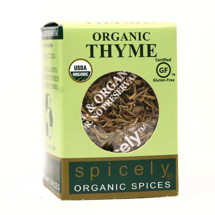 Spicely Organics  Organic Thyme  .1 Oz