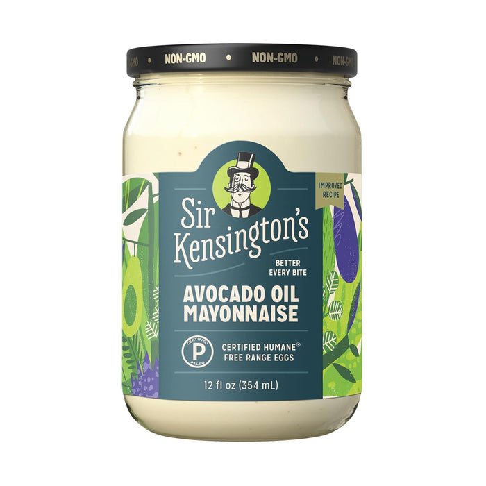 Sir Kensington's Avocado Oil Mayonnaise Jar 12 oz