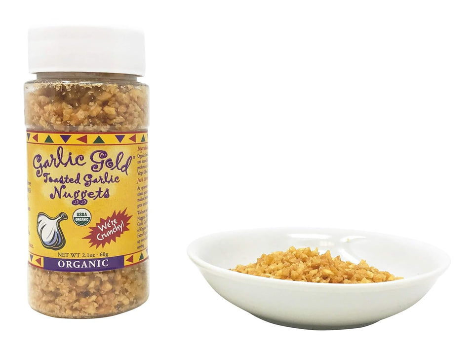 Garlic Gold  Toasted Garlic Nuggets  2.1 Oz