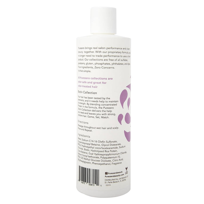 Purezero  Biotin Shampoo  1 Each  12 Oz