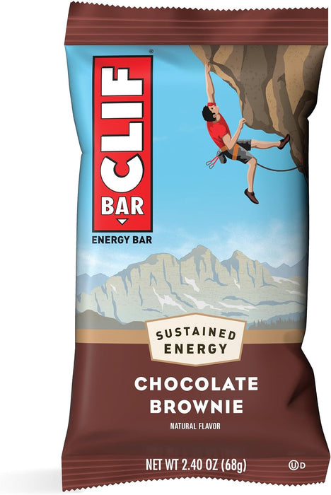 Clif Bar  Organic Energy Bar Chocolate Brownie   14.4 Oz