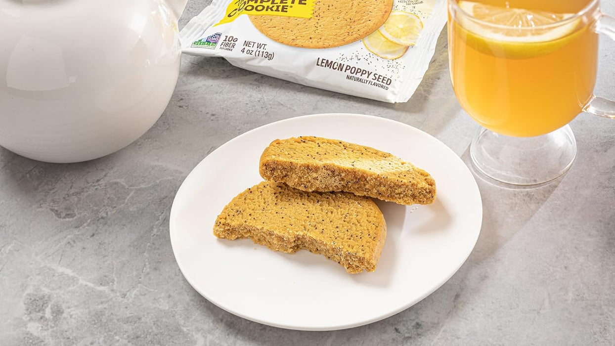 Lenny & Larry'S  The Complete Cookie Lemon Poppy Seed  4 Oz