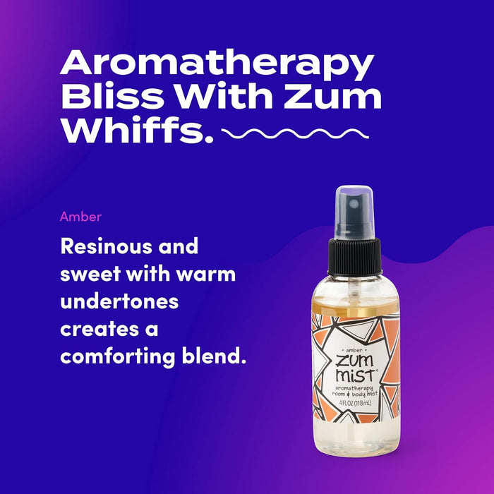 Zum Aromatherapy Essential Oil Spray Amber 4oz