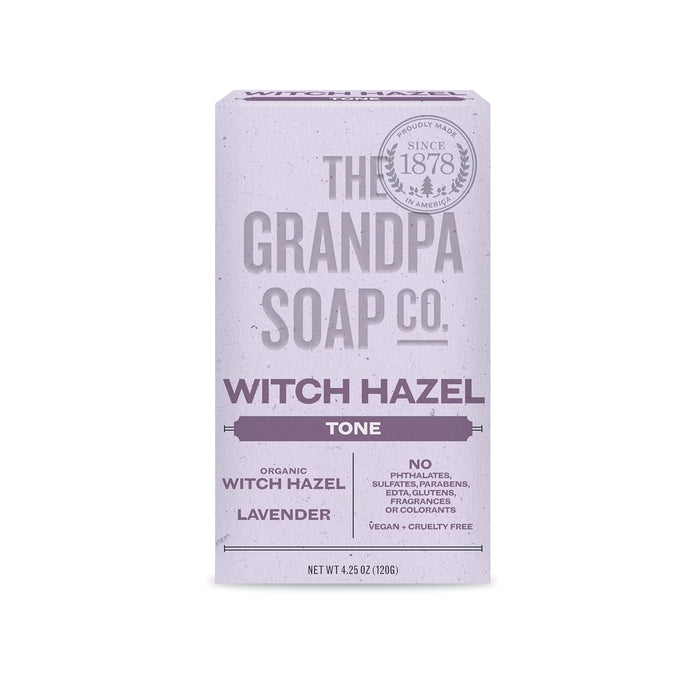 The Grandpa Soap Co.  Witch Hazel Tone Bar Soap  1 Each  4.25 Oz