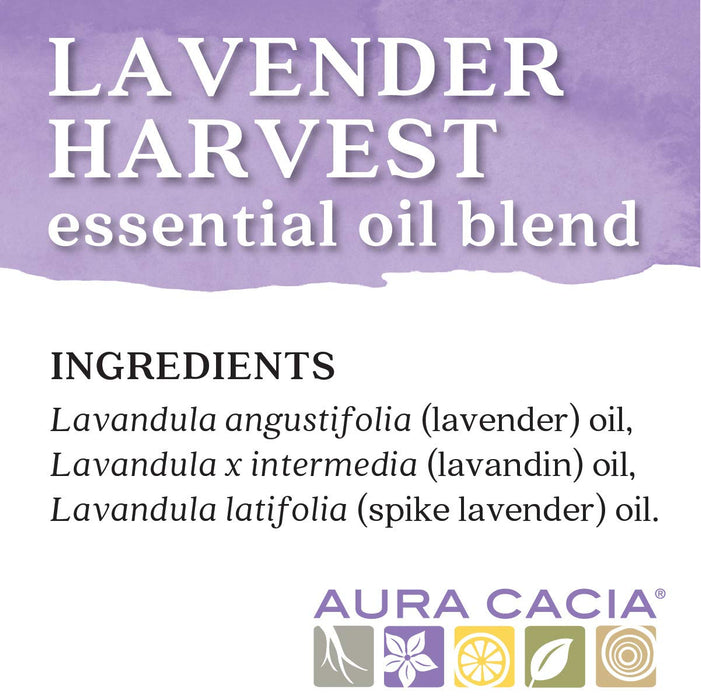 Aura Cacia  Pure Essential Oil  Lavender Harvest  1 Each  0.5 Oz