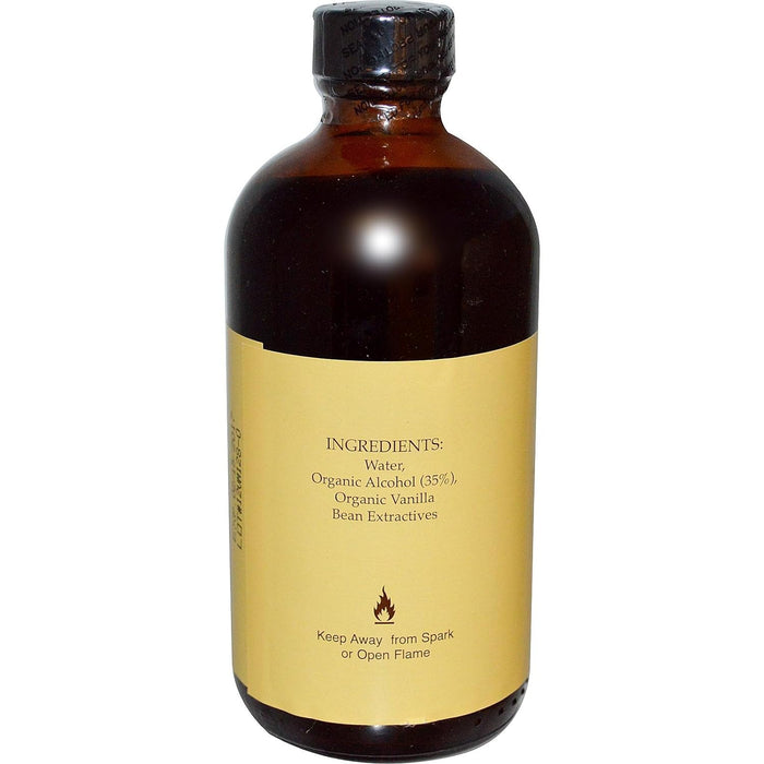 Flavorganics  Organic Vanilla Extract  1 Each  8 Oz