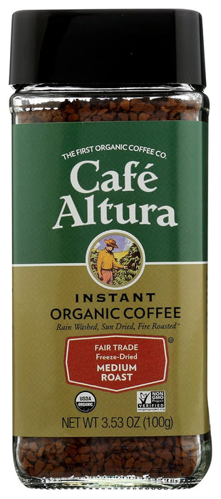 Cafe Altura  Fair Trade Freeze Dried Organic 3.53 oz