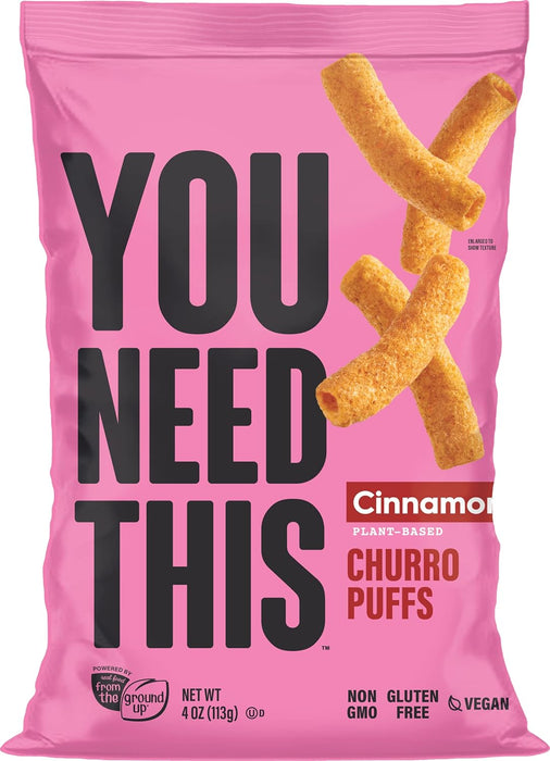 From The Ground Up  You Need This Churro Puffs Cinnamon  4 Oz