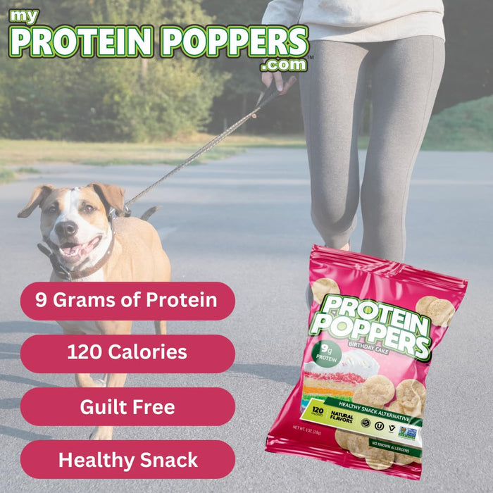 Protein Poppers Chips Sweet Hickory Bbq 4 OZ