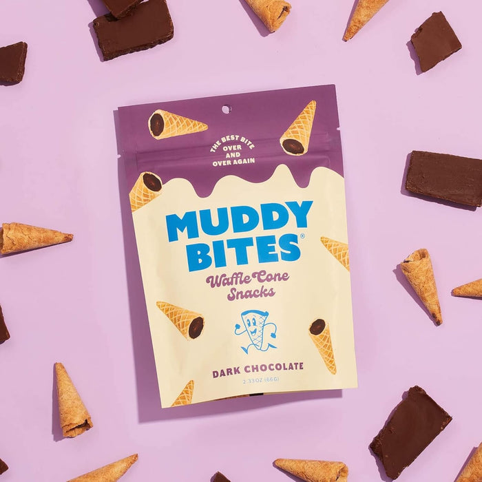 Muddy Bites Dark Chocolate 2.33 OZ