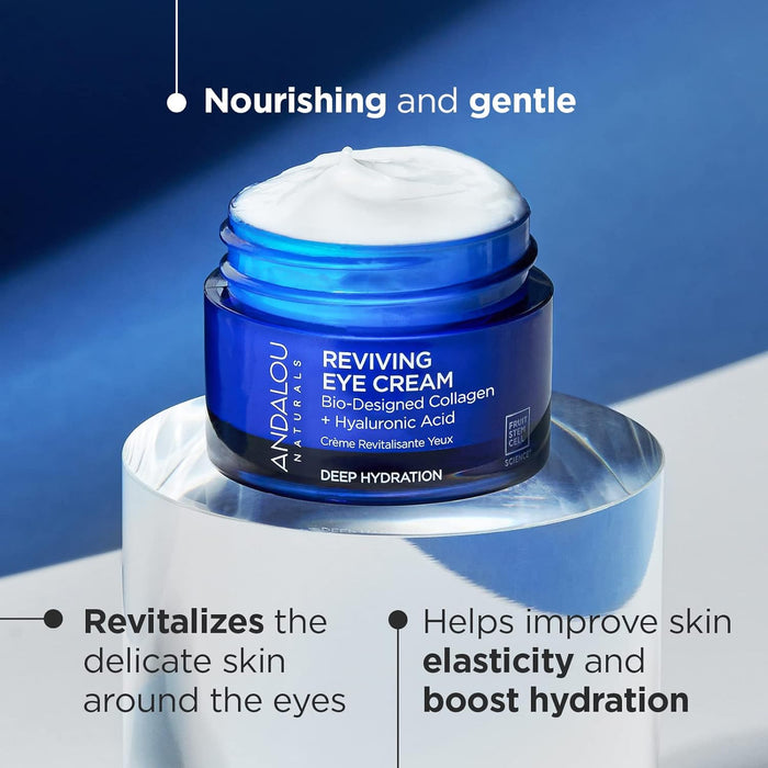 Andalou Naturals Eye Cream Deep Hydration Reviving 1 Each 0.45 Oz