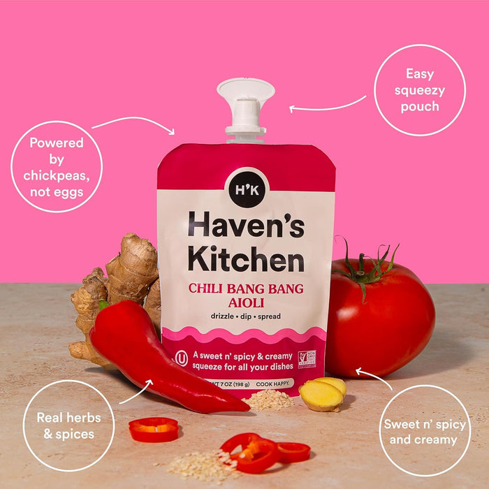 Haven's Kitchen Aioli Sauce Chili Bang Bang Aioli 7 OZ