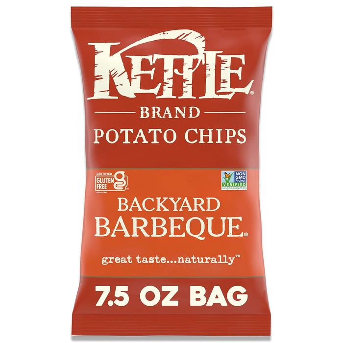 Kettle Brand  Potato Chips  Backyard Barbecue  7.5 Oz