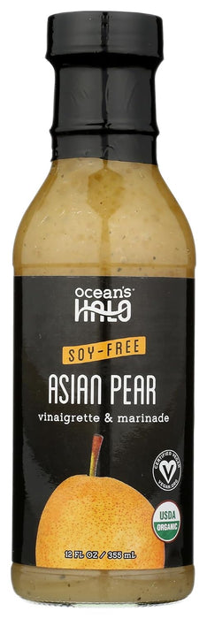 Ocean's Halo  Organic And Vegan Asian Pear Vinaigrette Dressing  12 fl oz