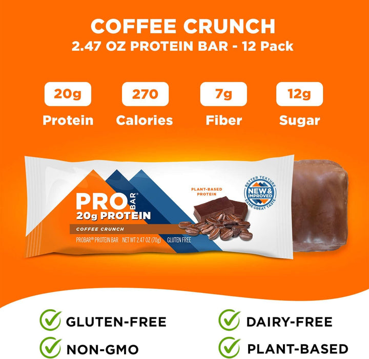 Probar  Coffee Crunch Bar   2.46 Oz