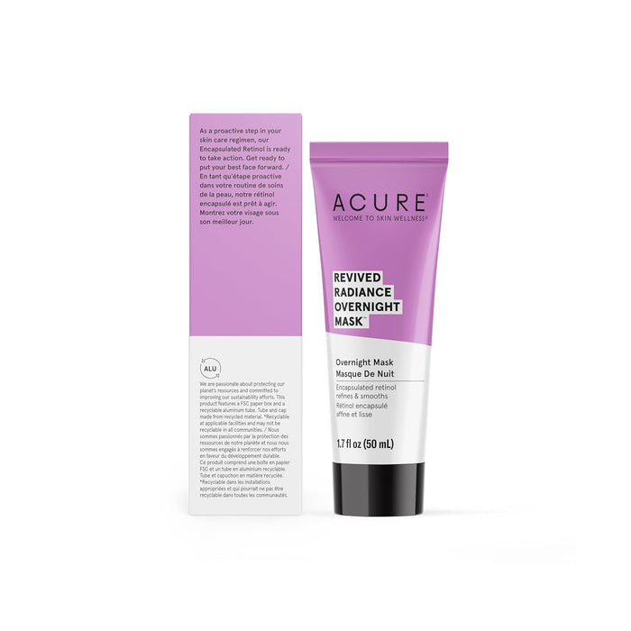 Acure Revived Radiance Overnight Mask 1.7 Fl