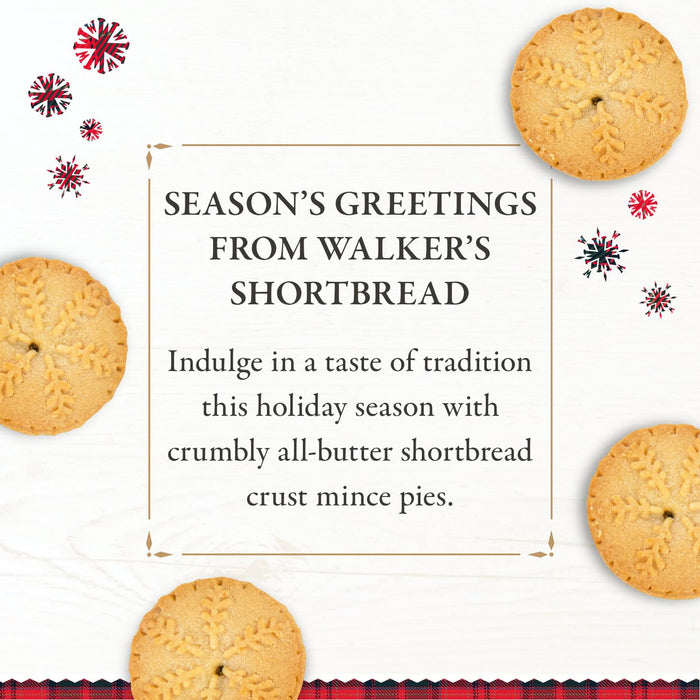 Walker`S Shortbread  Mince Pies  13.1 Oz