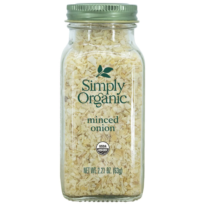 Simply Organic  Onion Minced White  2.21 Oz