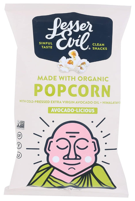 Lesser Evil  Popcorn Avocado-Licious  4.6 Oz