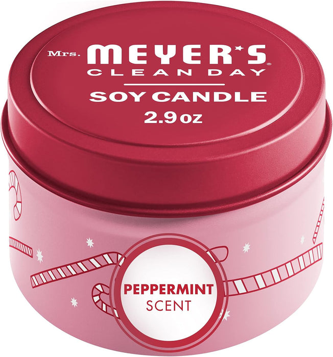 Mrs. Meyer'S Clean Day  Soy Candle Peppermint   2.9 Oz