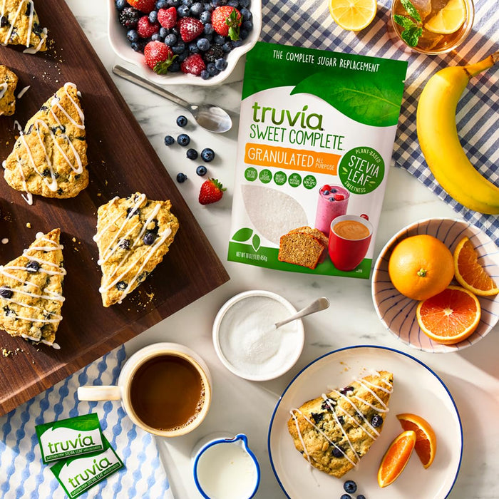 Truvia  Sweet Complete Calorie Free Sweetener From The Stevia Leaf Bag  16 Oz