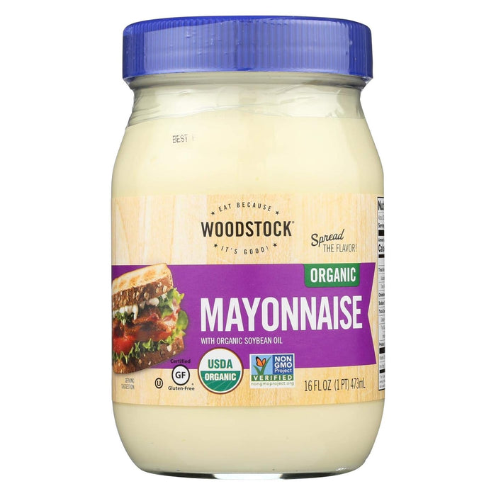 Woodstock Foods Organic Mayonnaise 16 oz