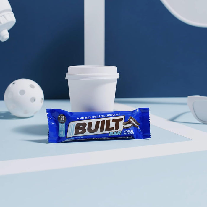 Built Brands Protein Bar Cookies N Cream 1.73 OZ