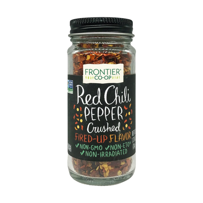 Frontier Nat Prod Co-Op  Red Chili Peppers Crushed  1 Each  1.2 Oz