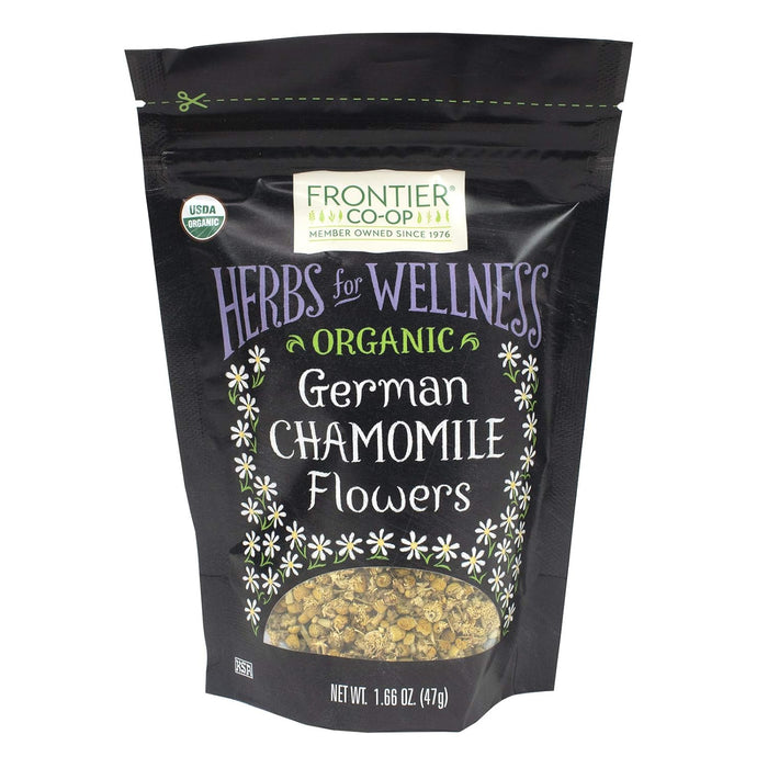 Frontier Nat Prod Co-op Chamomile Og2 German Whole 1.66 OZ