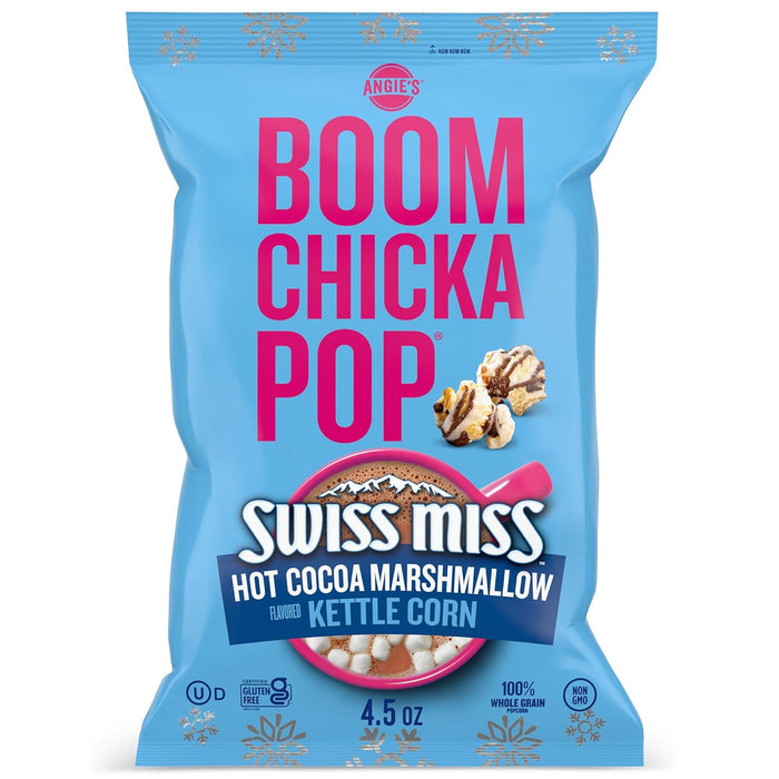 Angie'S  Boom Chicka Pop Hot Cocoa Marshmallow Kettlecorn 4.5 Oz