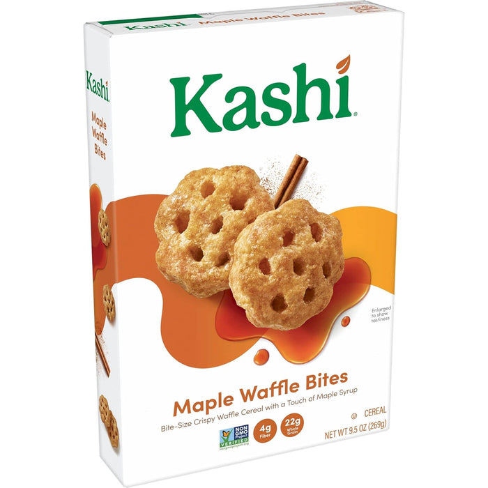 Kashi  Cereal Maple Waffle Crisp   9.5 Oz