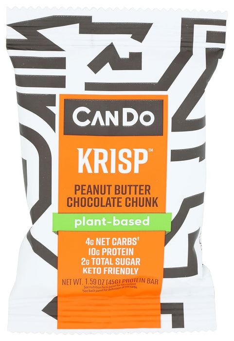 Keto Krisp  Peanut Butter Chocolate Chunk Bar   1.59 Oz