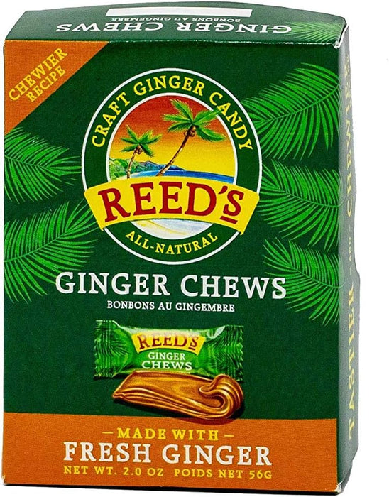 Reed's  Ginger Chews Ginger 2 oz