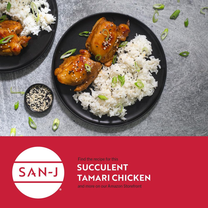 San J Tamari Soy Sauce Lite 50% Less Sodium 10 fl