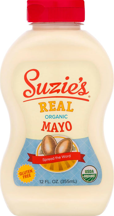 Suzie's Real Organic Mayonnaise 12 oz