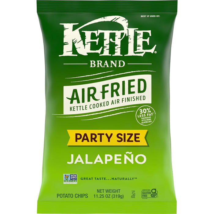 Kettle Brand Chips Air Fried Jalapeno 11.25 OZ