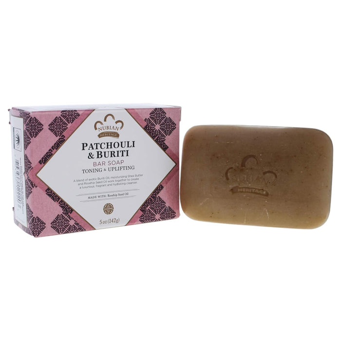 Nubian Heritage  Patchouli And Buriti Bar Soap  1 Each  5 Oz