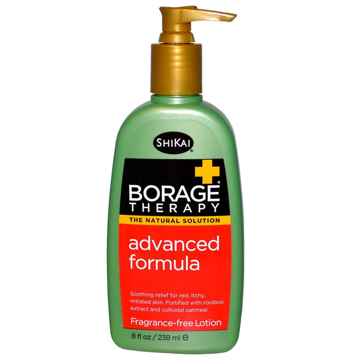 Shikai  Borage Therapy Advanced Formula Fragrance Free  1 Each  8 Oz