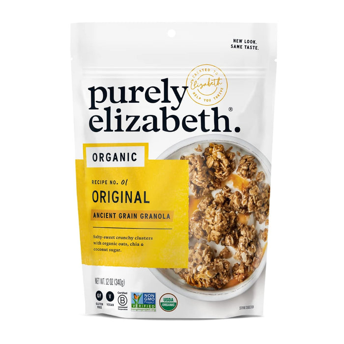 Purely Elizabeth  Organic Ancient Grain Granola Original   12 Oz