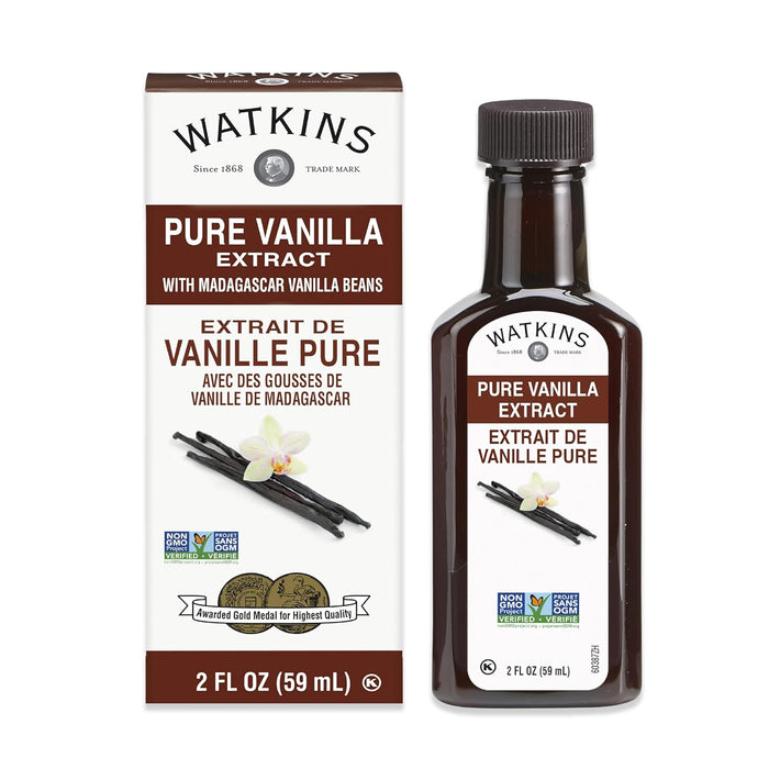 Watkins  Madagascar Bourbon Pure Vanilla Extract  1 Each  2 Oz