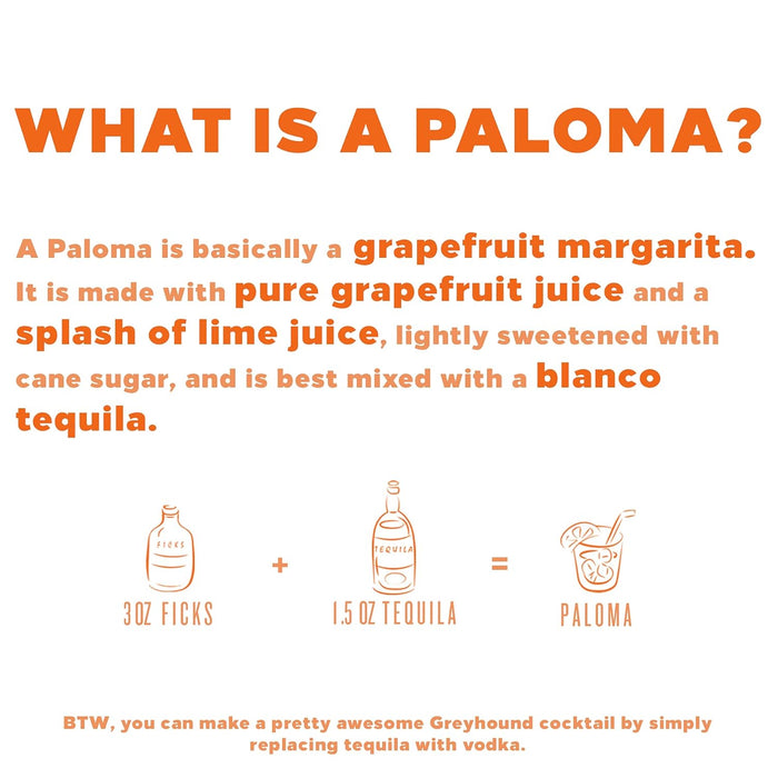 Premium Cocktail Mix Paloma Cocktail Mix