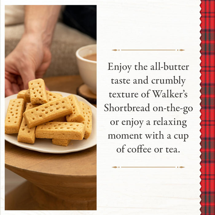 Walker`S Shortbread  Pure Butter Shortbread Fingers  1.4 Oz