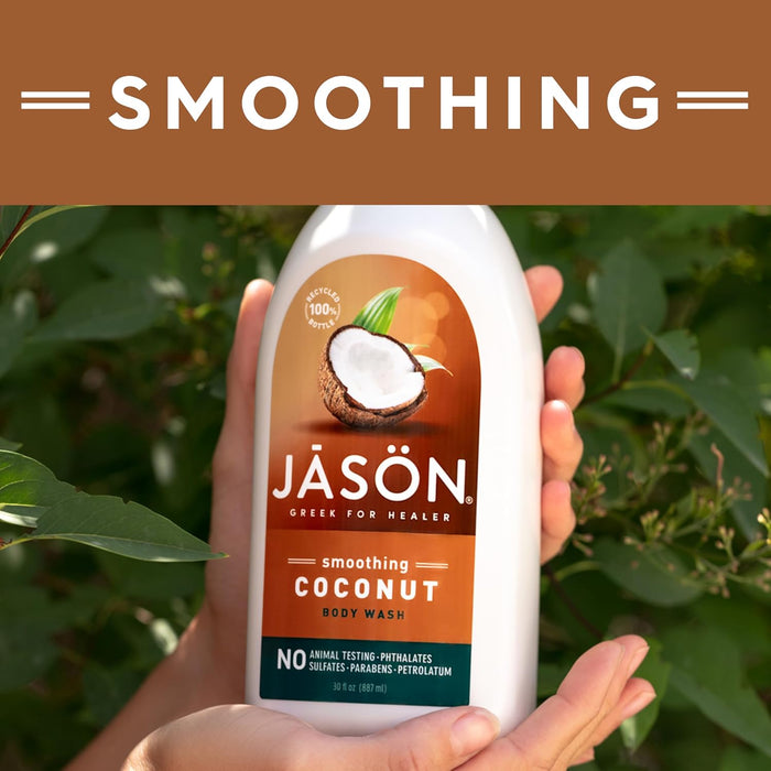 Jason Natural Products  Body Wash Smoothing Coconut 30 Oz