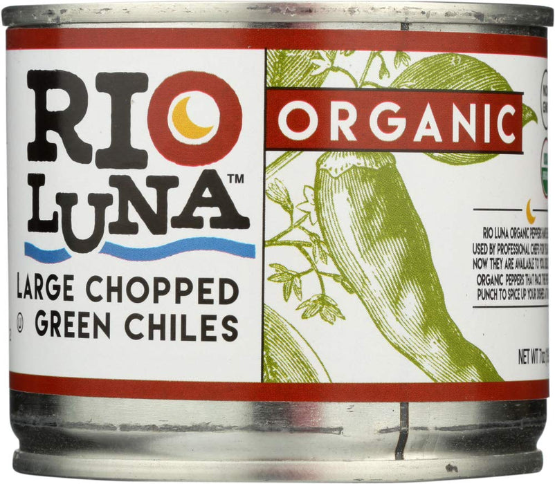 Rio Luna Organic Large Chopped Green Chiles 7 oz