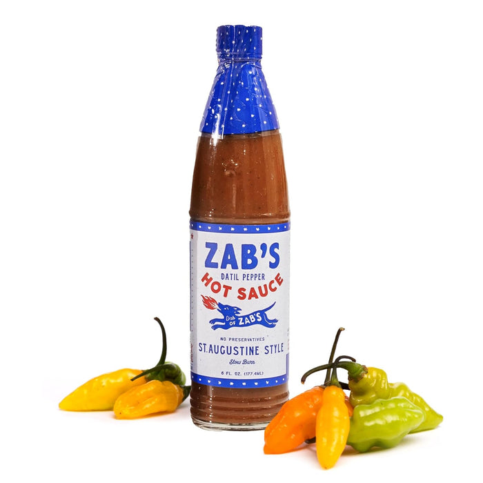 Zab's Sweet Heat St. Augustine Style Hot Sauce 6 Fl